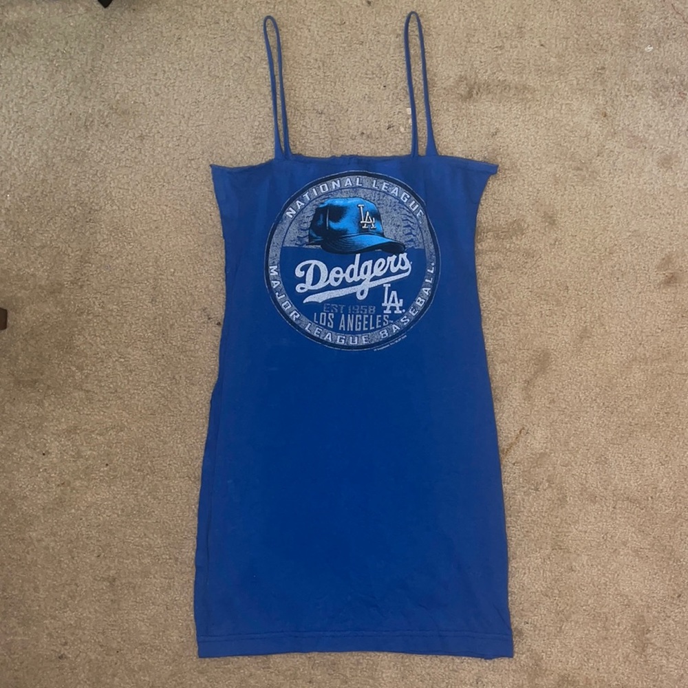 Custom Dodgers Graphic Tee Dress